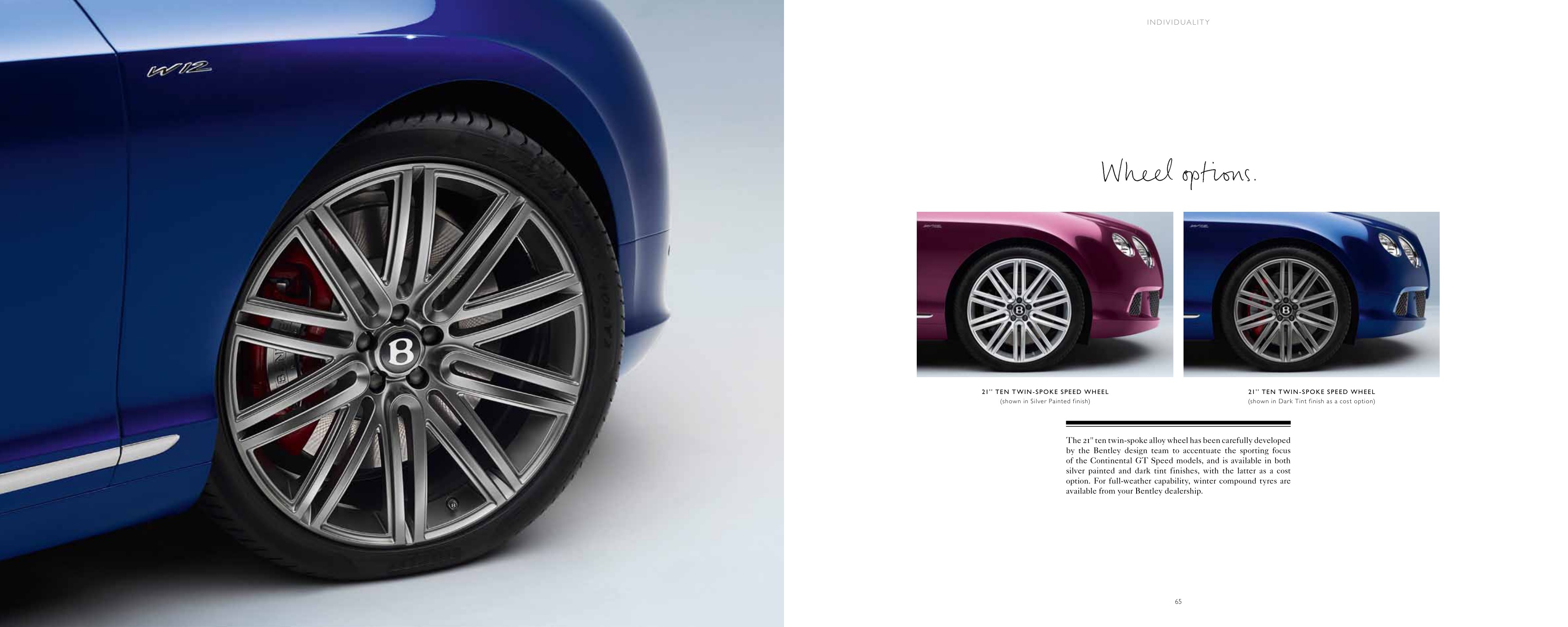2013 Bentley Continental GTC Brochure Page 22